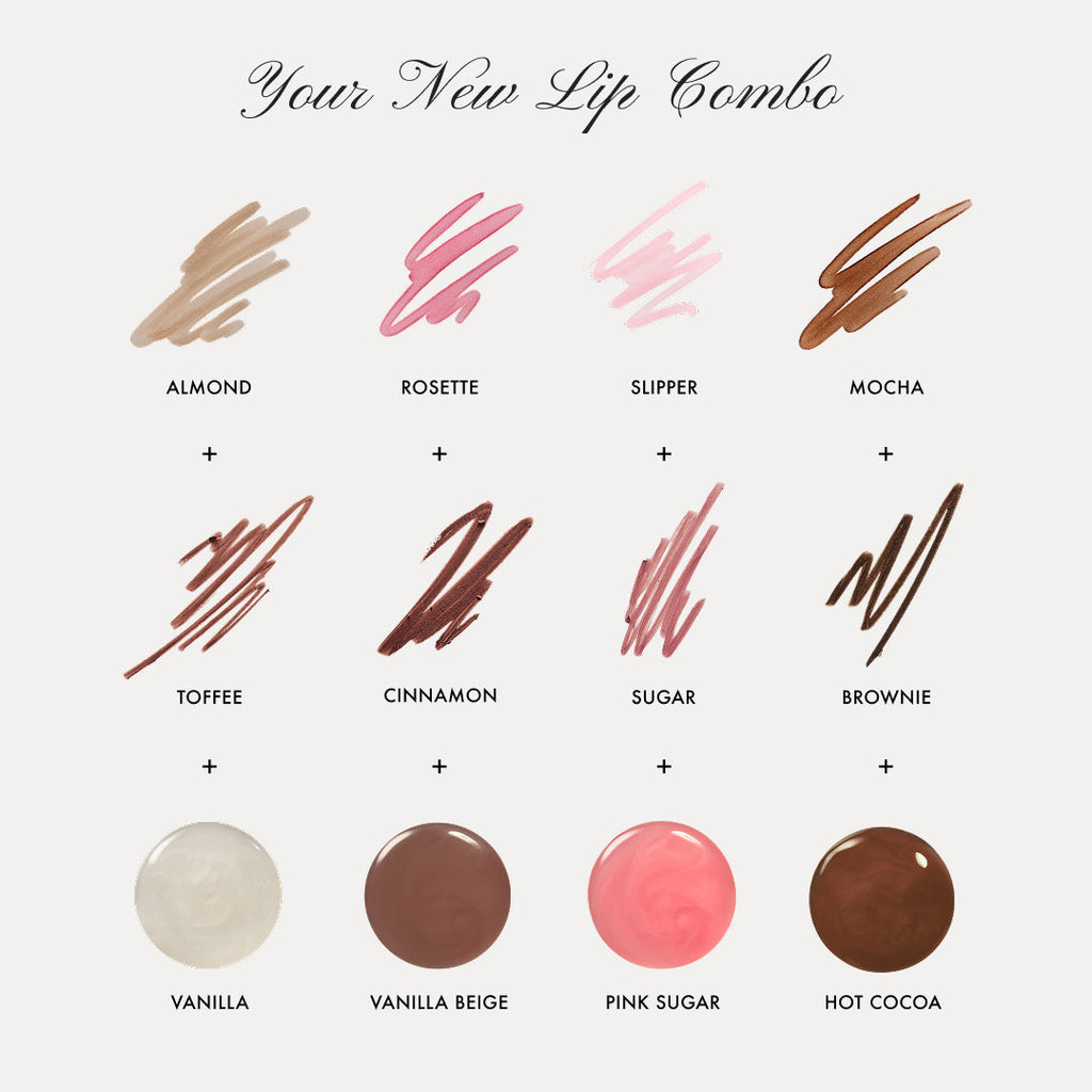 Lip Combo in Vanilla Beige | TikTok Exclusive - Famous | Online Store